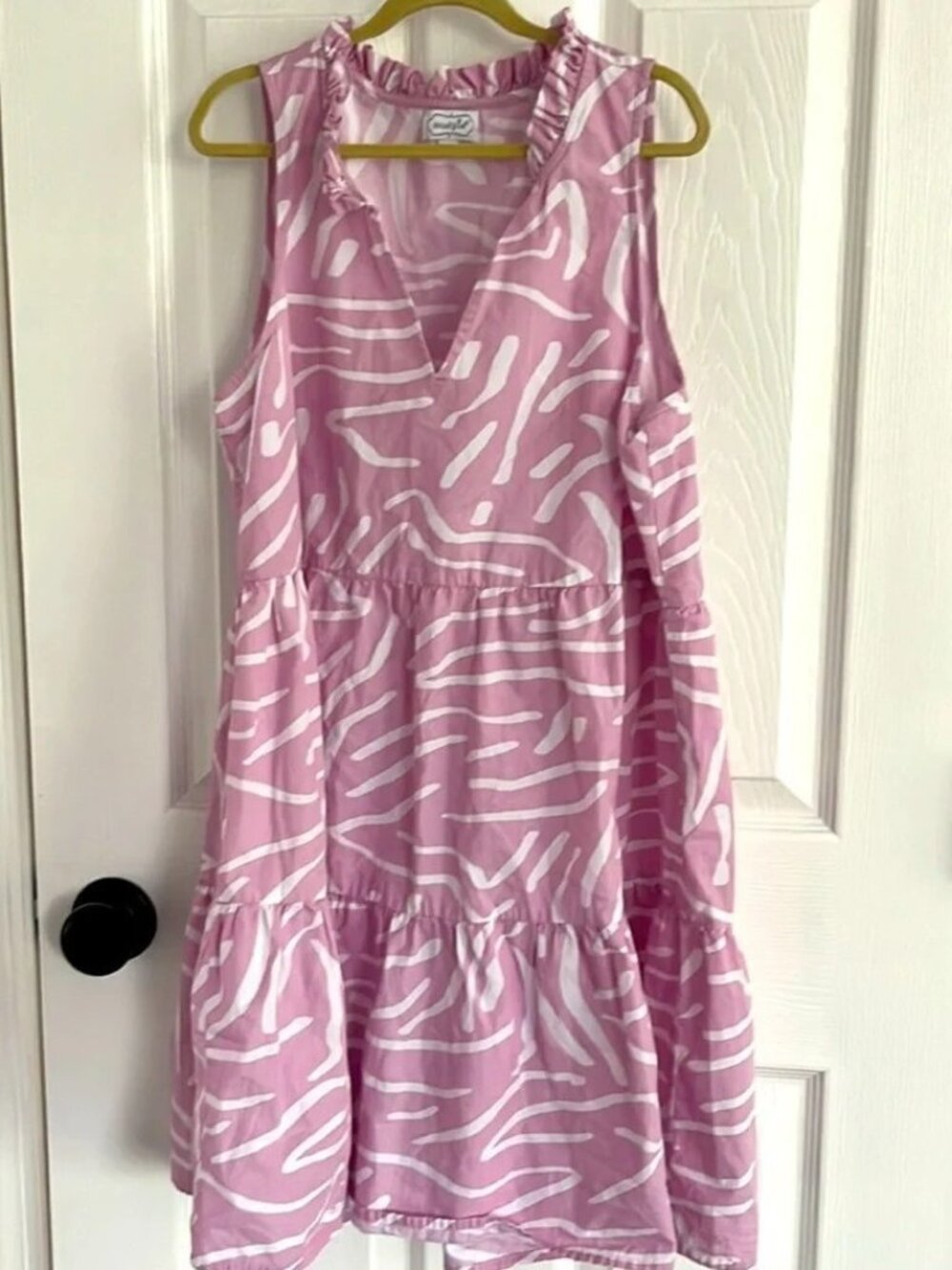NWOT Mud Pie tiered mini dress